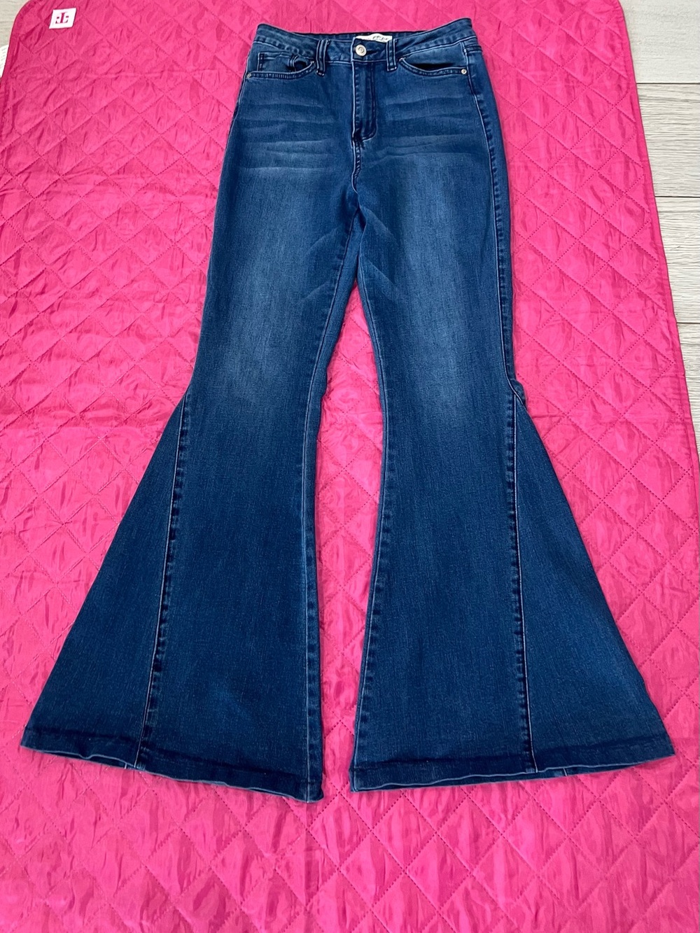 YMI Dark Blue Flare Jeans